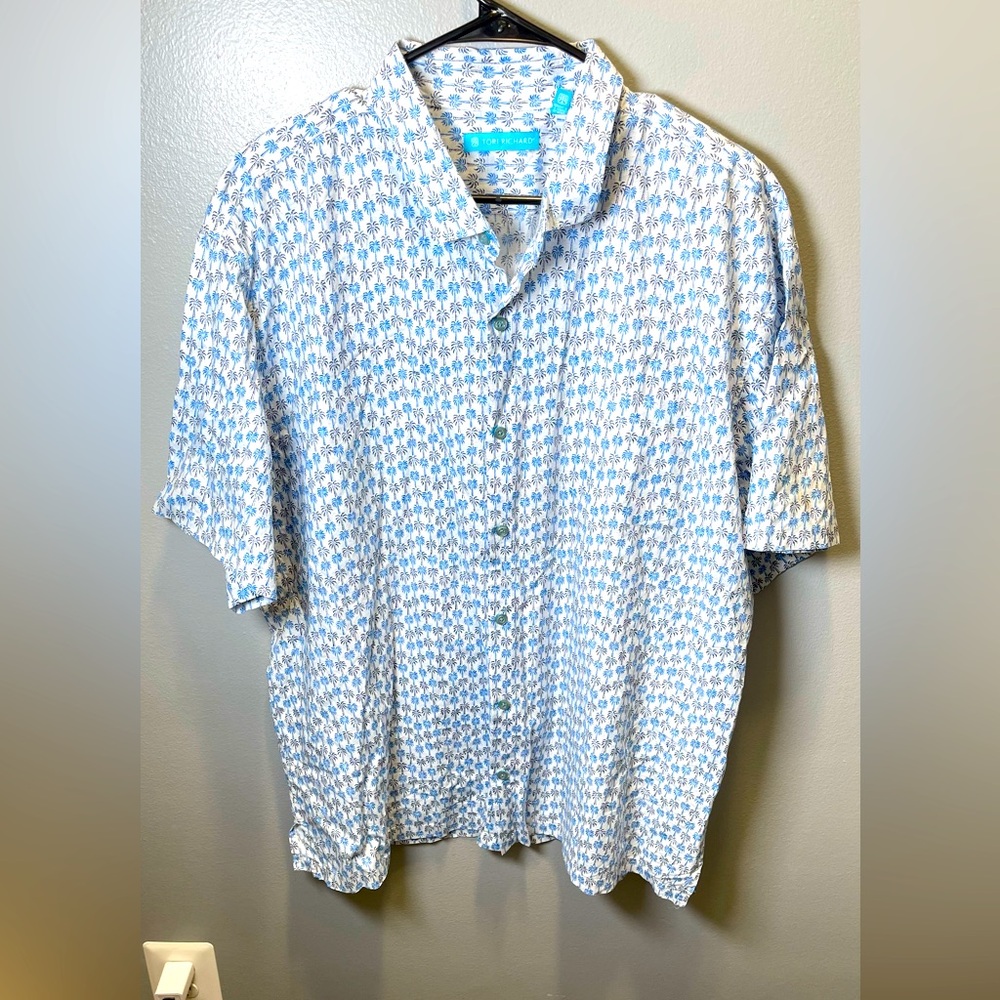 Tori Richard Button Down Shirt - Men’s 2XL- Thousand Palms - Hawaiian Shirt